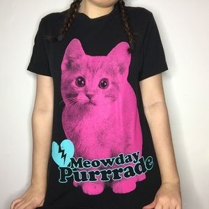 mayday parade cat shirt